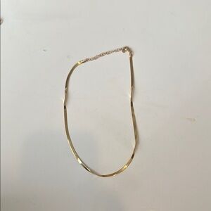 Mejuri 14k Herringbone Necklace